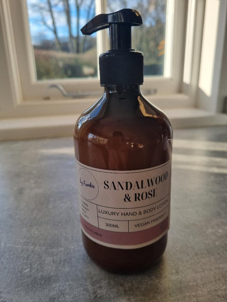 Hand & Body Lotion (refill) 500mls (Sandalwood & Rose or Mint or Spearmint & Ginger)